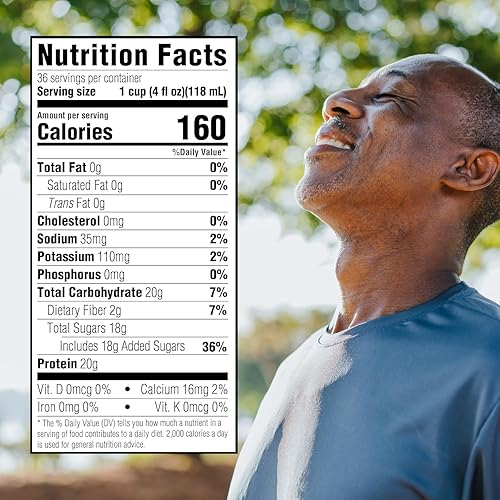Miniatura 2 de Ponche de frutas de gelateína 0.71 oz de proteína. Sin azúcar. Ideal para dietas líquidas claras, dificultades para tragar, bariátrica, diálisis y