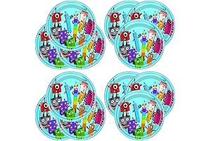30PCS Number Blocks Party Supplies