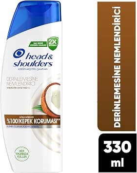 Head & Shoulders Derin Nemlendirici Kepek Hindistan Cevizi Yağlı Günlük Kullanım 330ML Şampuanı