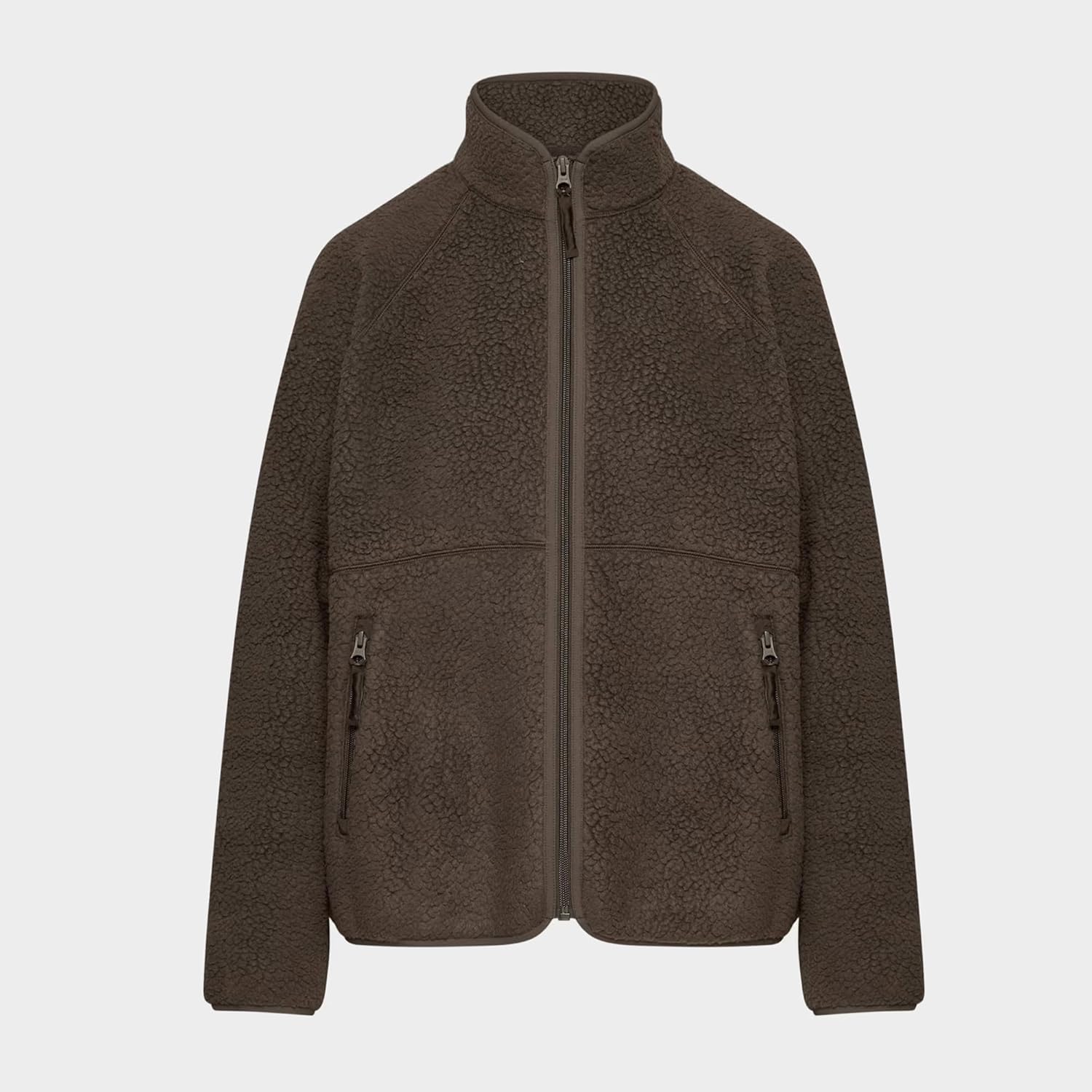 Hixiaohe Womens Fuzzy Fleece Jacket Fall Winter Warm Long Sleeve Sherpa Coats Casual Full Zip Up Outerwear with Pockets - Image 8