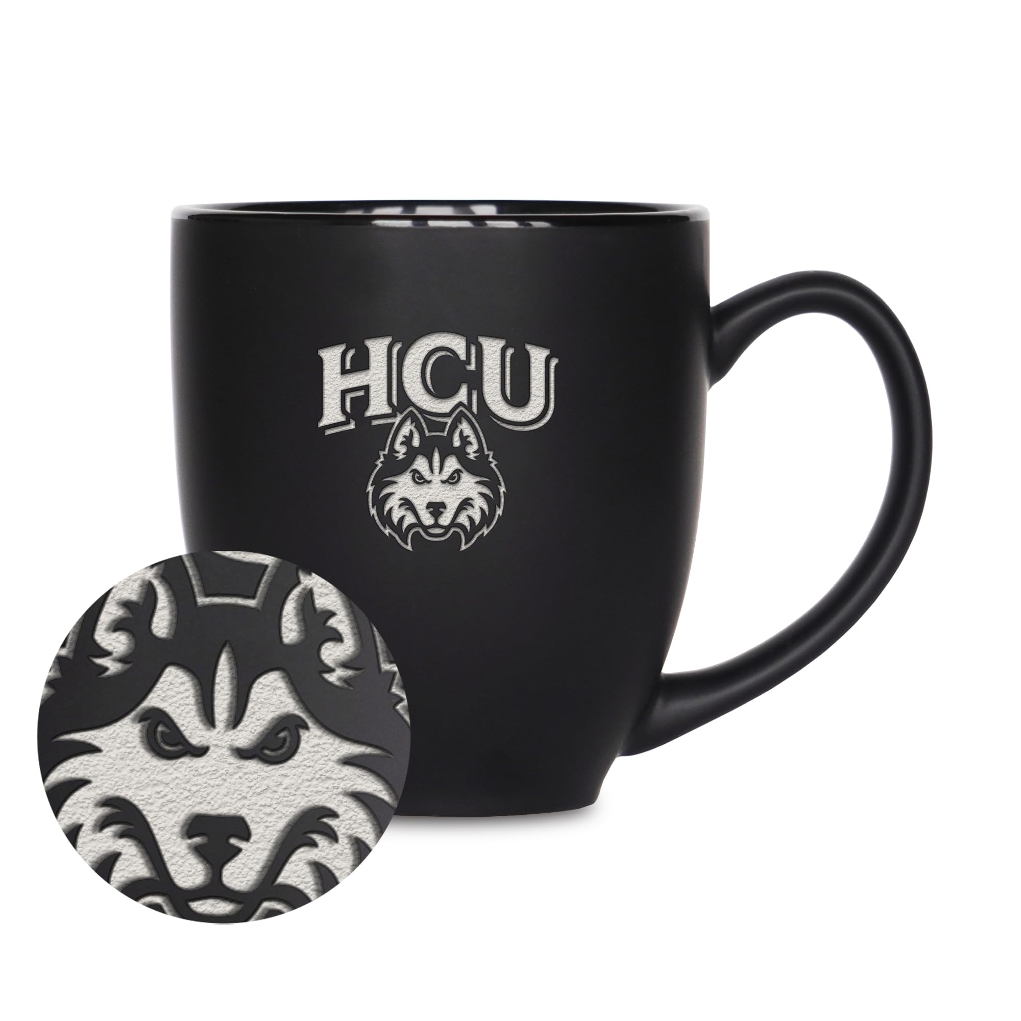 Tasse bistrot Rico Industries 425ml cadeau idéal pour supporter des Huskies