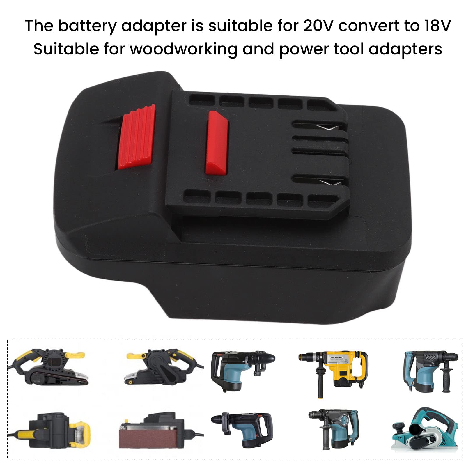 Adattatore Batteria 18V A 20V - Convertitore Per Utensili Elettrici, Con Protezioni Multiple - Foto 5