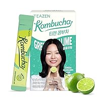 Vista 36 de TEAZEN Té de mango y guayaba y kombucha, mezcla de bebida hidratante, sin azúcar, probióticos vivos y prebióticos, 30 palitos, 5.29 onzas