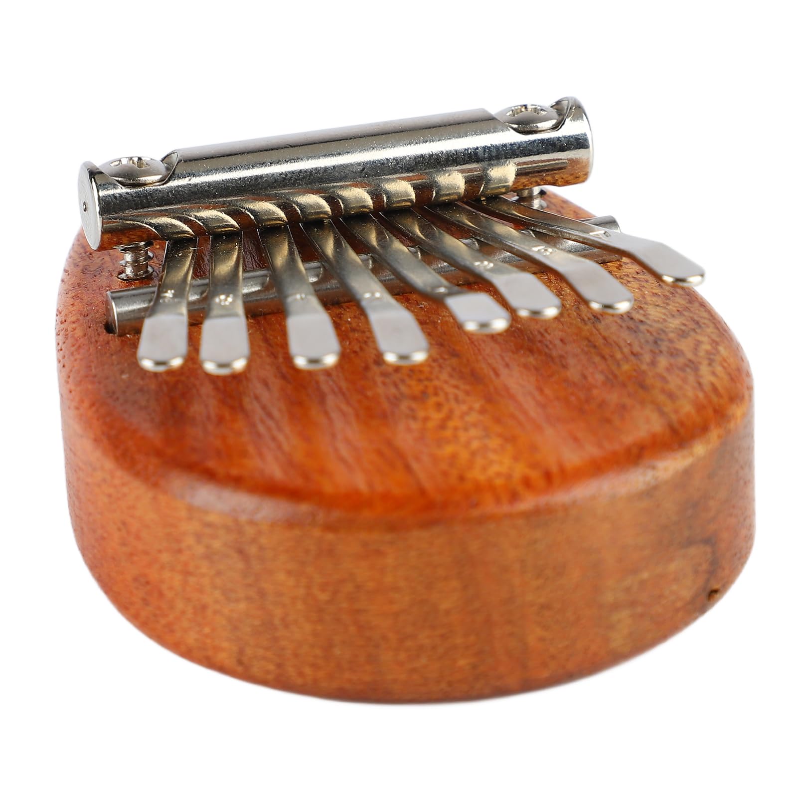 Mini Kalimba 8 Kluczowy Kciuk Fortepianowy Drewniany Instrument Muzyczny dla Dzieci z smyczyą, Mini Kalimba Kciuk Pianinowy dzieć