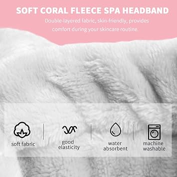 WSYUB Spa Headband,Makeup Headbands,Headband for Washing Face