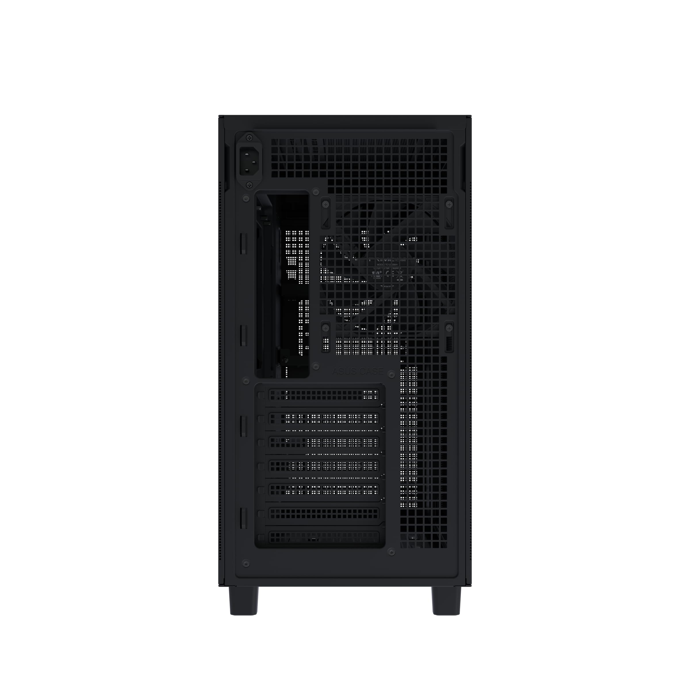 ASUS Prime AP303 Mesh, Case ATX da 44 Litri, Supporto per Schede Grafiche fino a 360mm, Compatibili per Radiatiori fino a 360mm e 60mm di Spessore, Porta USB-C fino a 20Gbps, Nero