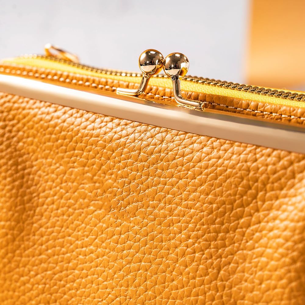 Borsa a tracolla monospalla alla moda per cellulare con chiusura a bacio, versatile, con più posizioni di carte, portachiavi, donna, nero
