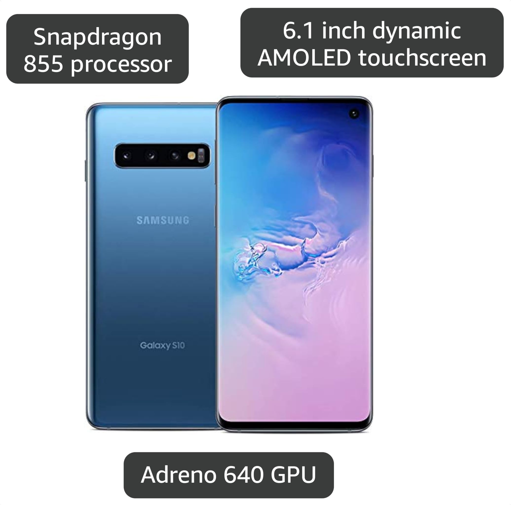 Amazon.com: Samsung Galaxy S10 G973U 128GB T-Mobile Teléfono