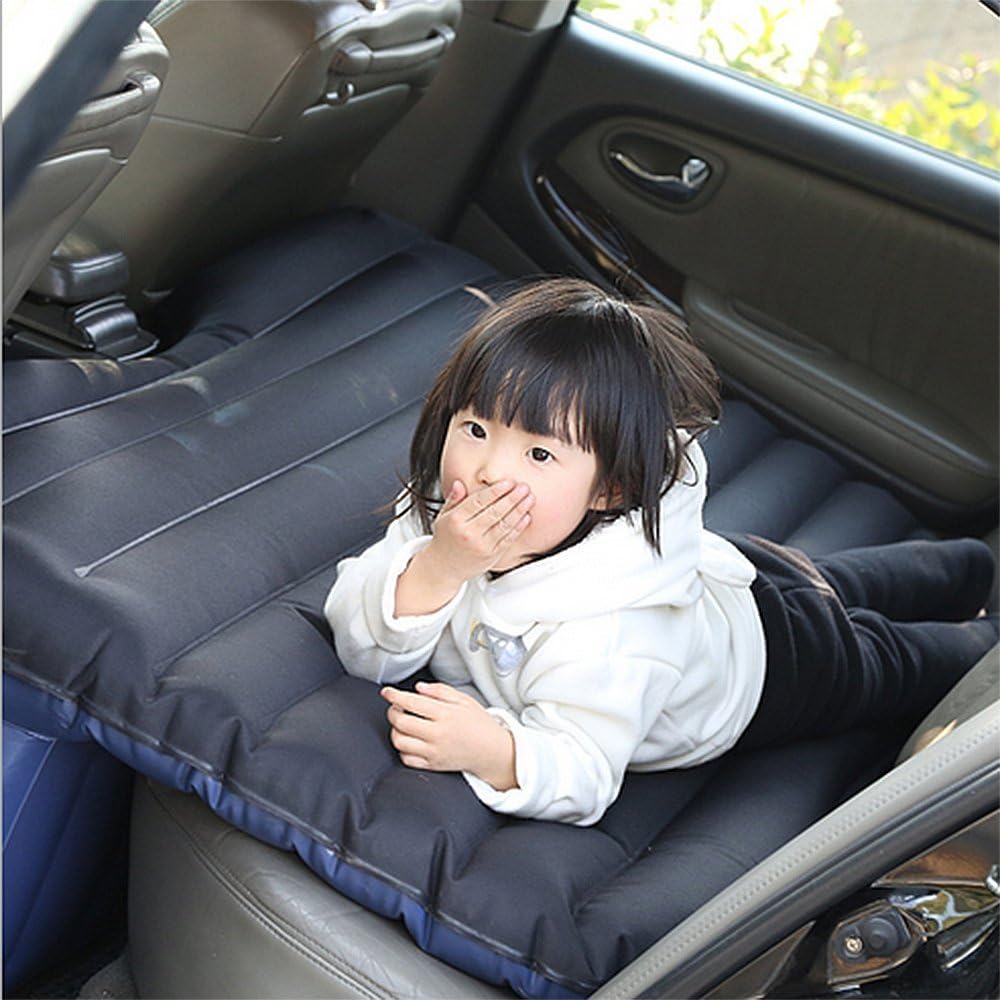 Oxford Car Inflatable Mattress Inflation Bed Travel Air Bed Camping Rest Sleep SUV Back Seat Shock Bed Extra Mattress with Pillow