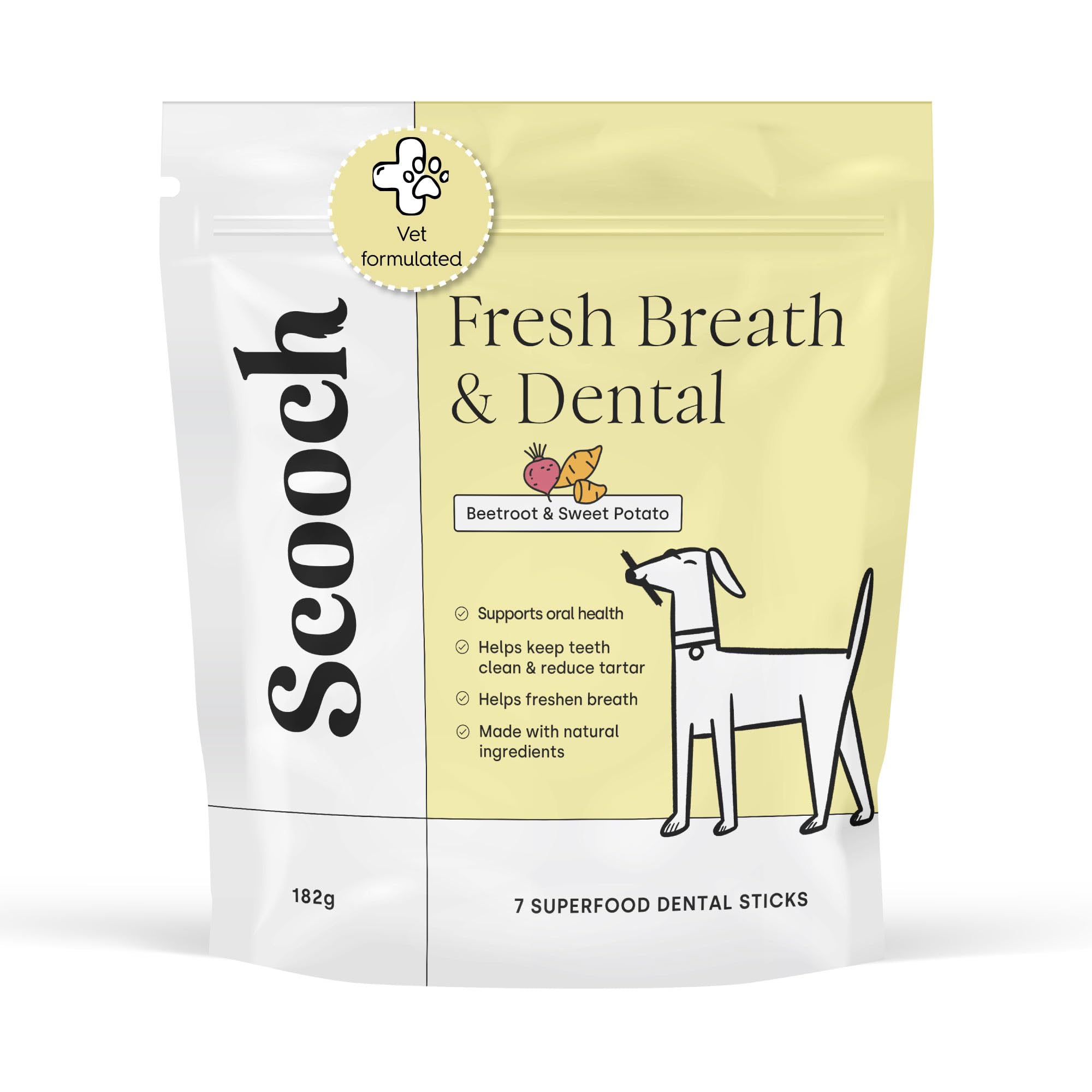 Scooch Dental Stick Chews for Dogs