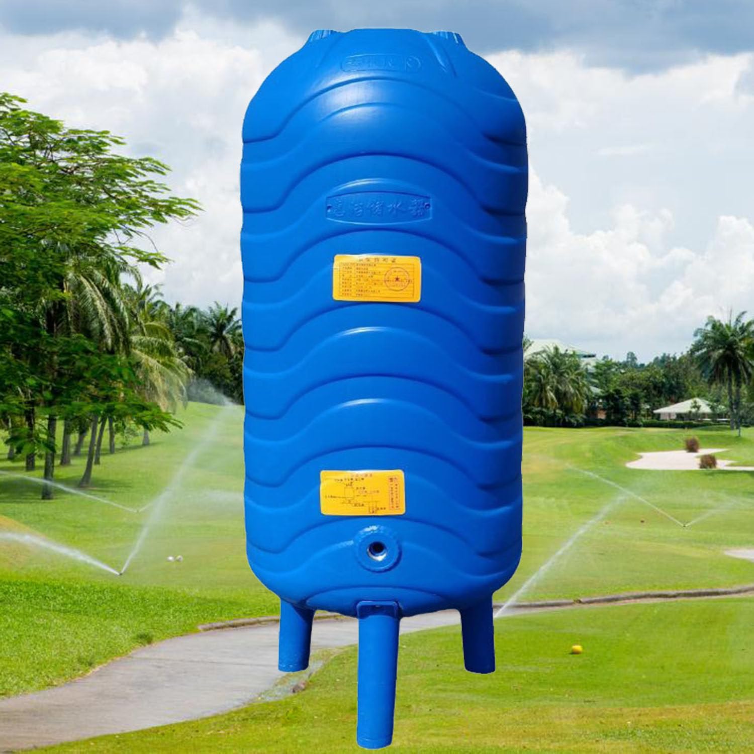 Druckwasserspeicher für den privaten und gewerblichen Gebrauch, robuster PE-Behälter, 100 l