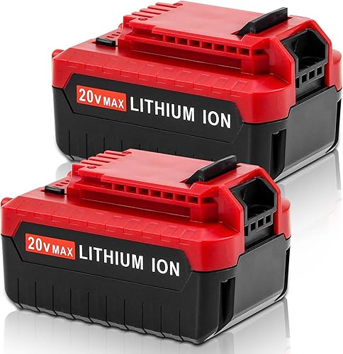 Paquete de 2 baterías de repuesto PCC685L de 20 V 6.0 Ah compatibles con cable Porter de 20 voltios, batería de iones de litio CC681L PCC685L