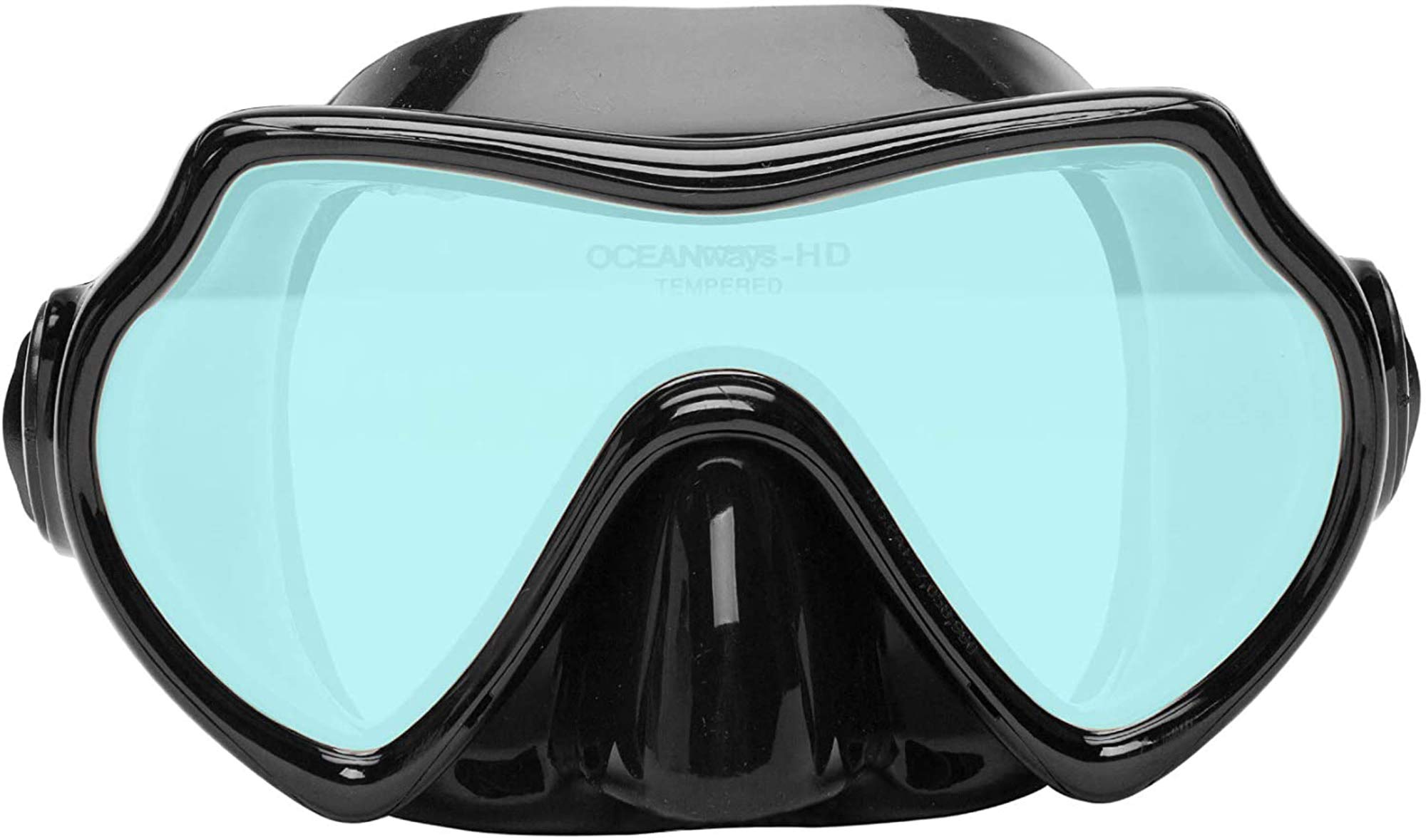 Oceanways Superview - AccuColor w/Anti-Fog Scuba/Spearfishing Dive Mask (OMA836BS)