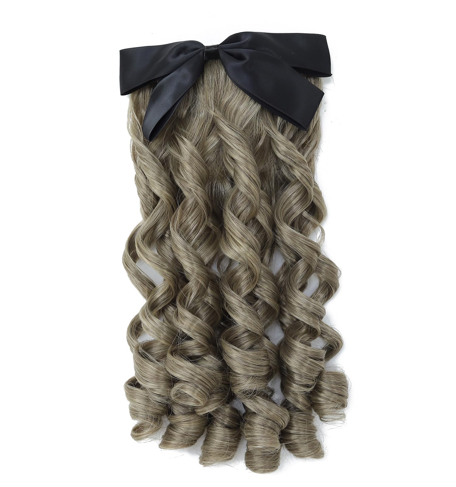 Photo 1 of Kavsni Regency Ringlet Ponytail Hairpiece with Bow