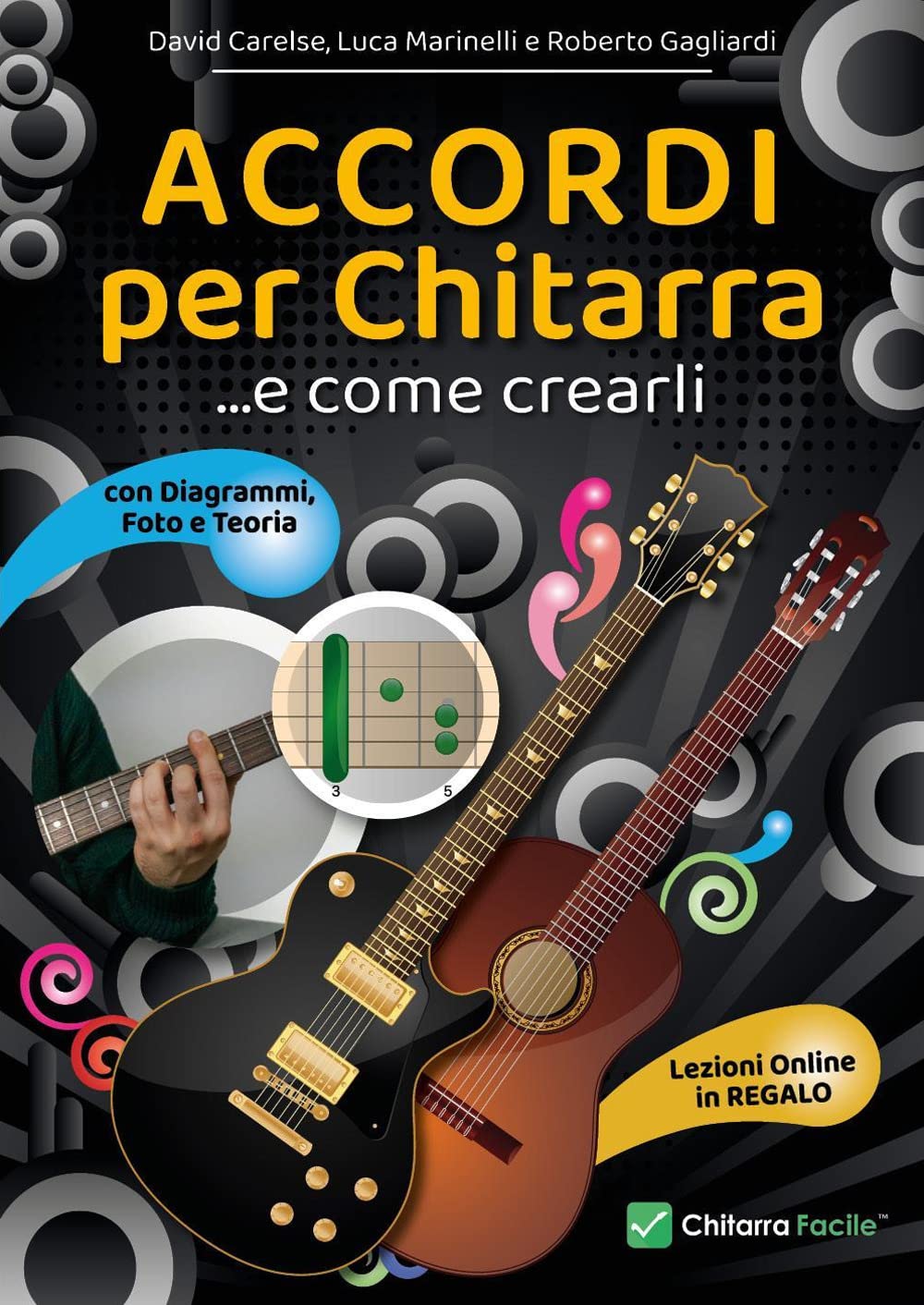 Accordi per Chitarra e Come Crearli - prontuario, diagrammi, foto, teoria e lezioni online