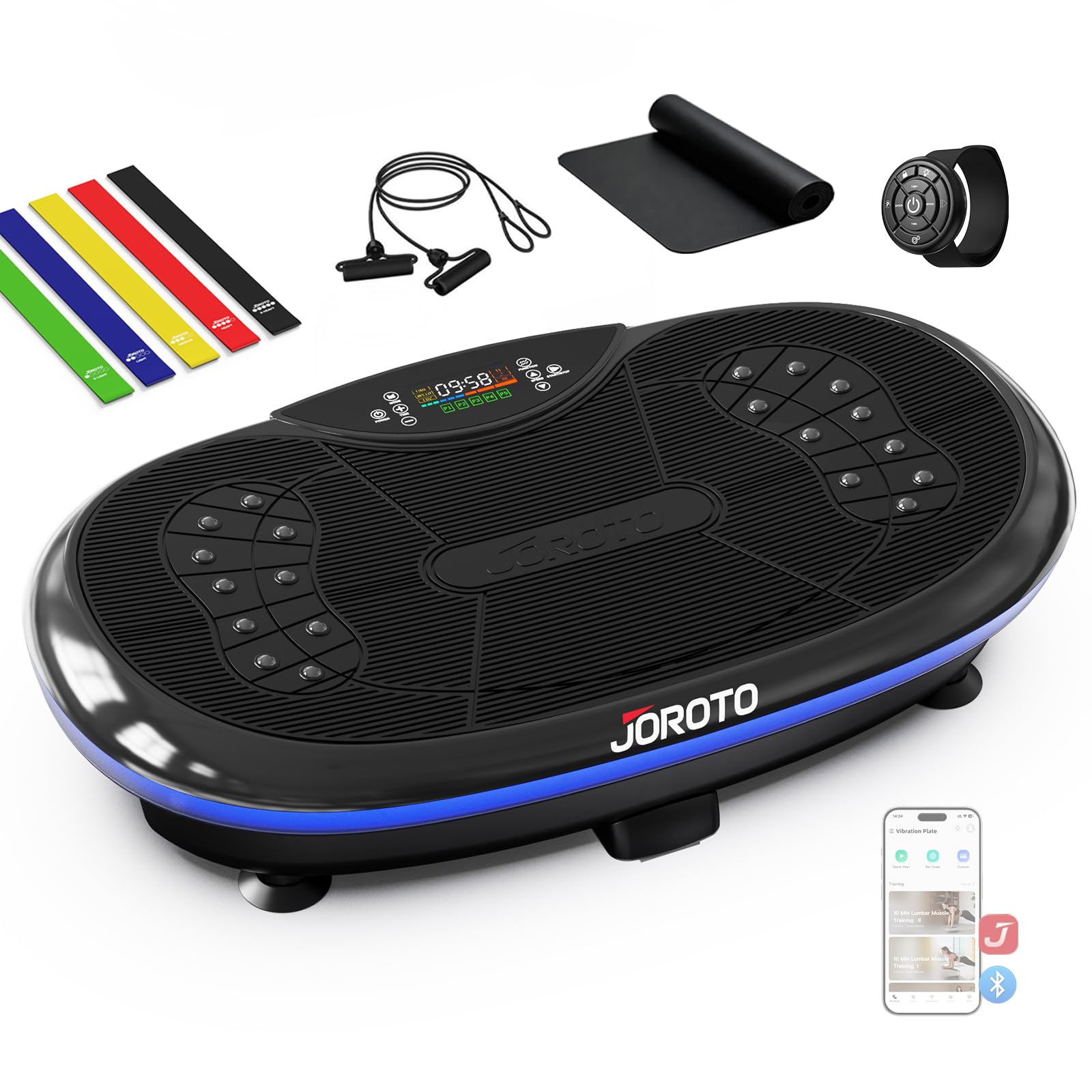 Amazon.com : JOROTO 4D Vibration Plate Exercise Machine, 3-Motor