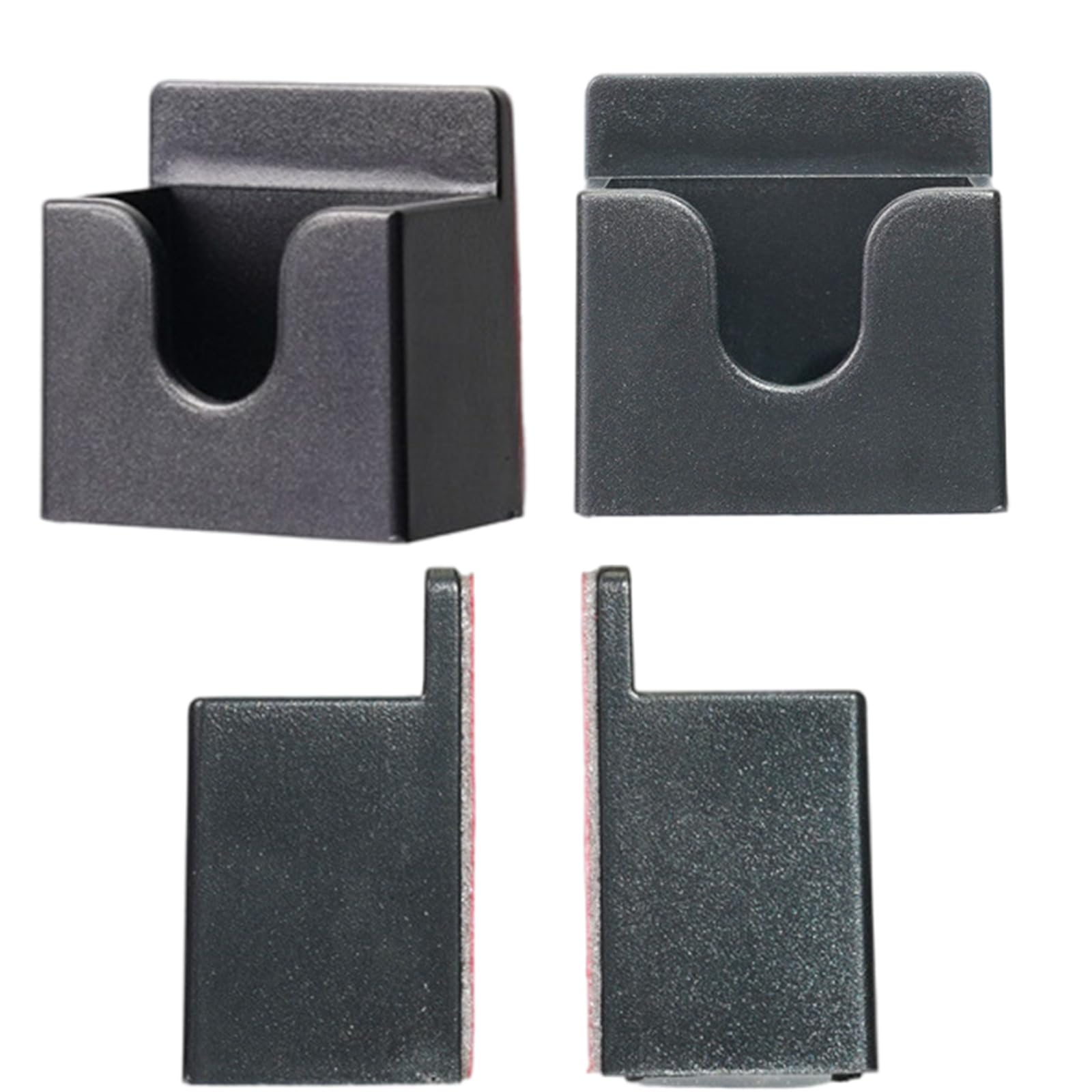 Universeller 3-in-1-Clip, praktische und vielseitige Wandhalterung, ABS-Halterung mit selbstklebender Rückseite, einfache Installation, Walkie-Talkies, hält 3-in-1-Clip