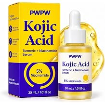 Kojic Acid Serum with Turmeric &amp; 5% Niacinamide for Radiant-Looking Skin