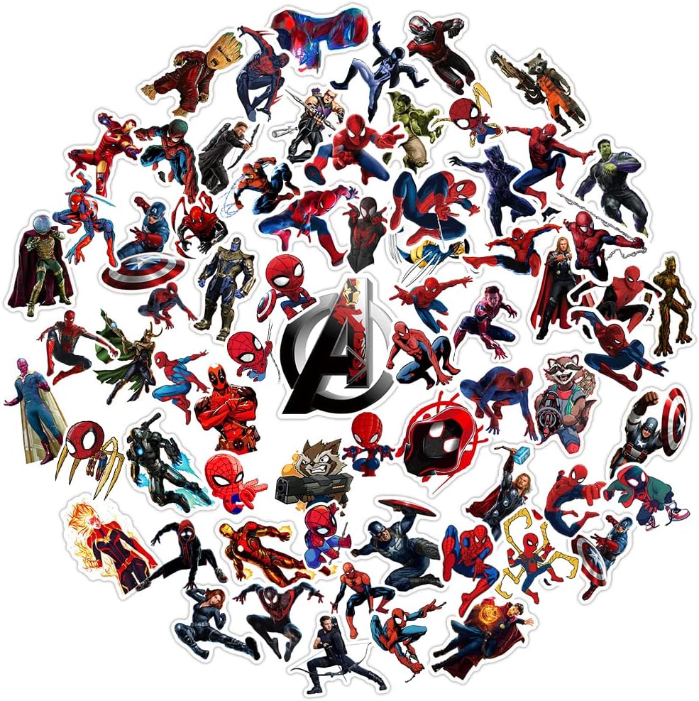 Stickers for Kids Superheros Stickers Spiderman Stickers