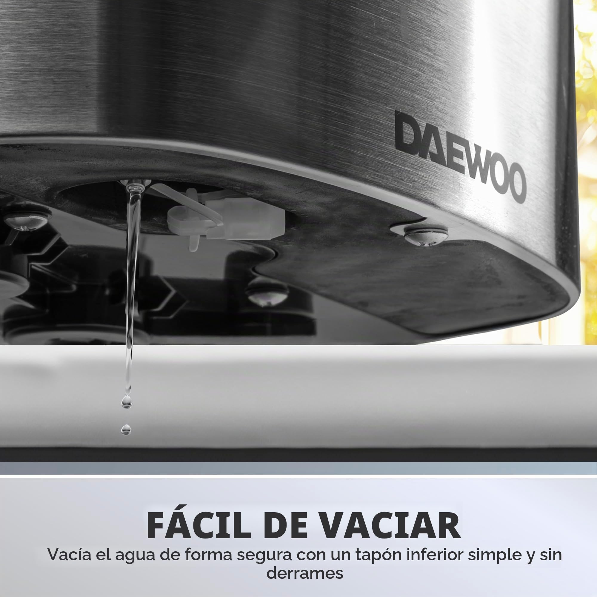 Daewoo Máquina de hielo portátil de 12 kg con asa, 9 cubos de bala en 6 minutos con 2 opciones de tamaño, 12 kg en 24 horas, autolimpieza, cuchara y cesta de hielo incluidas, para bar, hogar, oficina
