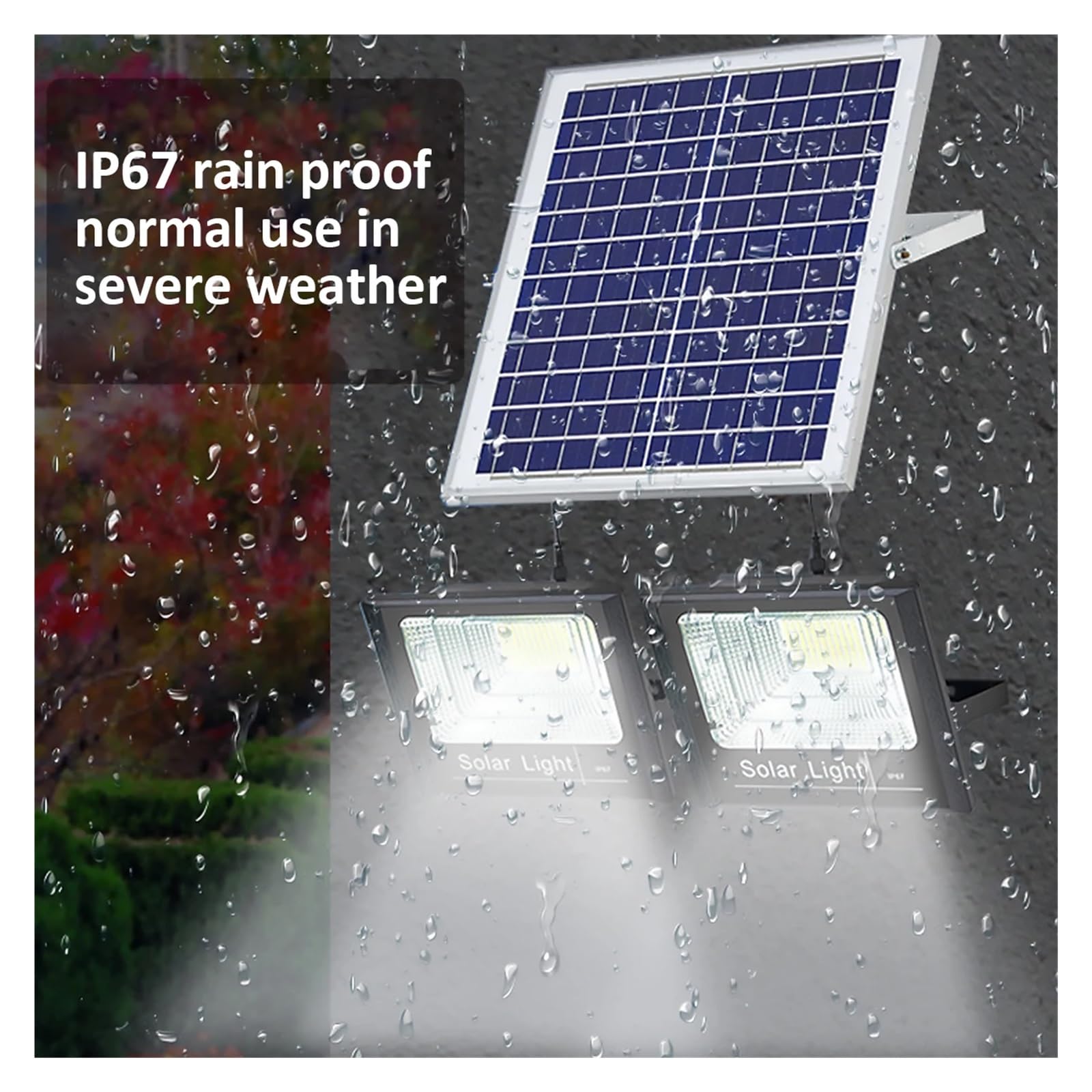 Lampa solarna zewnętrzna, Super Bright Solar LED Light Outdoor Garden Light Solar Street Light Path Lamp With Remote Control Waterproof Solar Spotlight