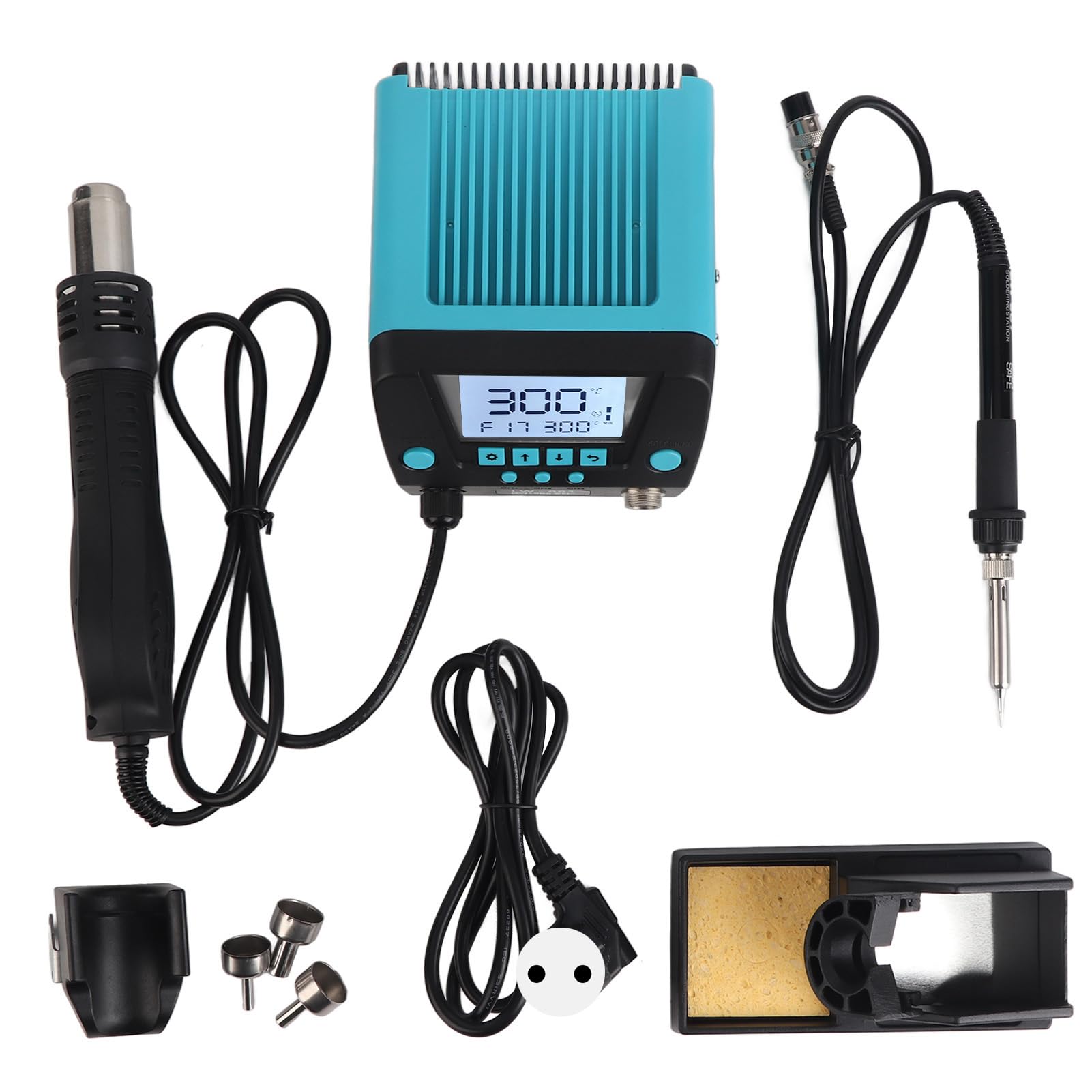 Saldatore elettrico 60W, saldatore elettrico portatile DC 12V con presa accendis