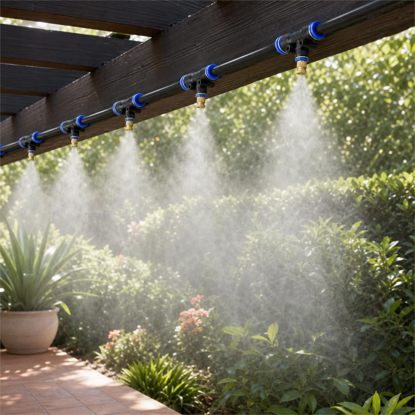 SprüHnebelanlage,SprüHnebel KüHlung Terrasse,SprüHnebel KüHlung BewäSserungssystem,SprüHnebel KüHlung BewäSserungs System,SprüHnebel KüHlung Terrasse Mit WasserzerstäUber