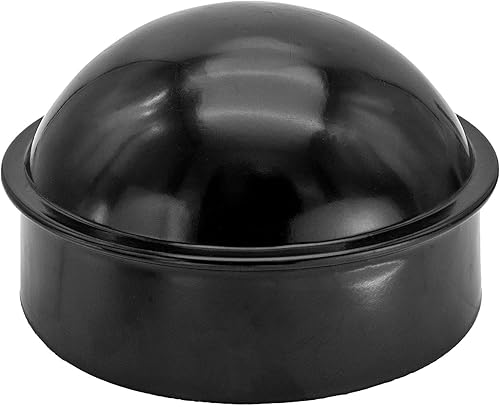 Miniatura 10 de Tapón para poste de valla de eslabones de cadena de 1-5/8 pulgadas, uso para poste/tubería de 1-5/8 pulgadas de diámetro exterior, tapa de poste
