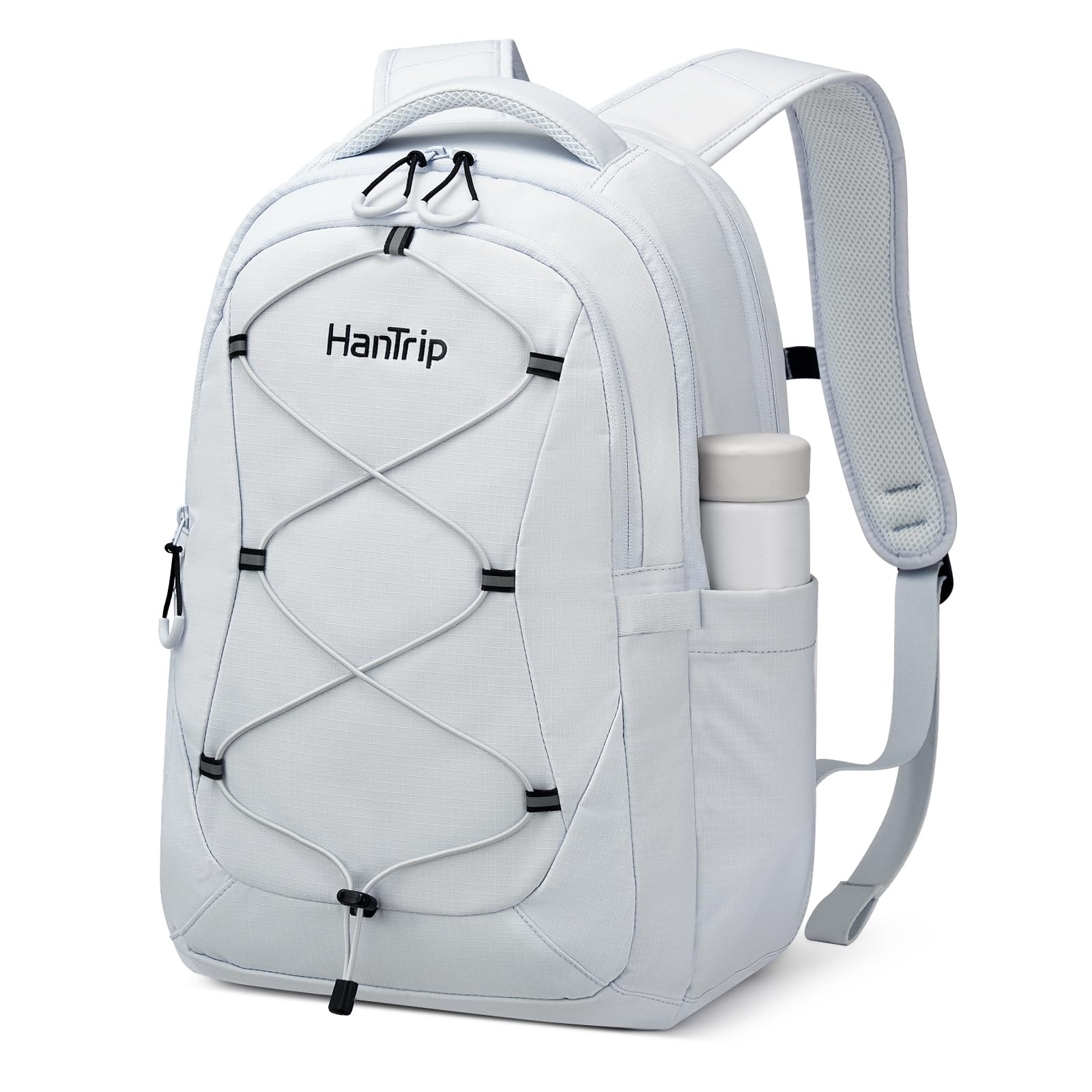 Travel Laptop Backpack for Women Men Large Work Backpack for Commuter College School Book Bags Reflective Water Resistant
