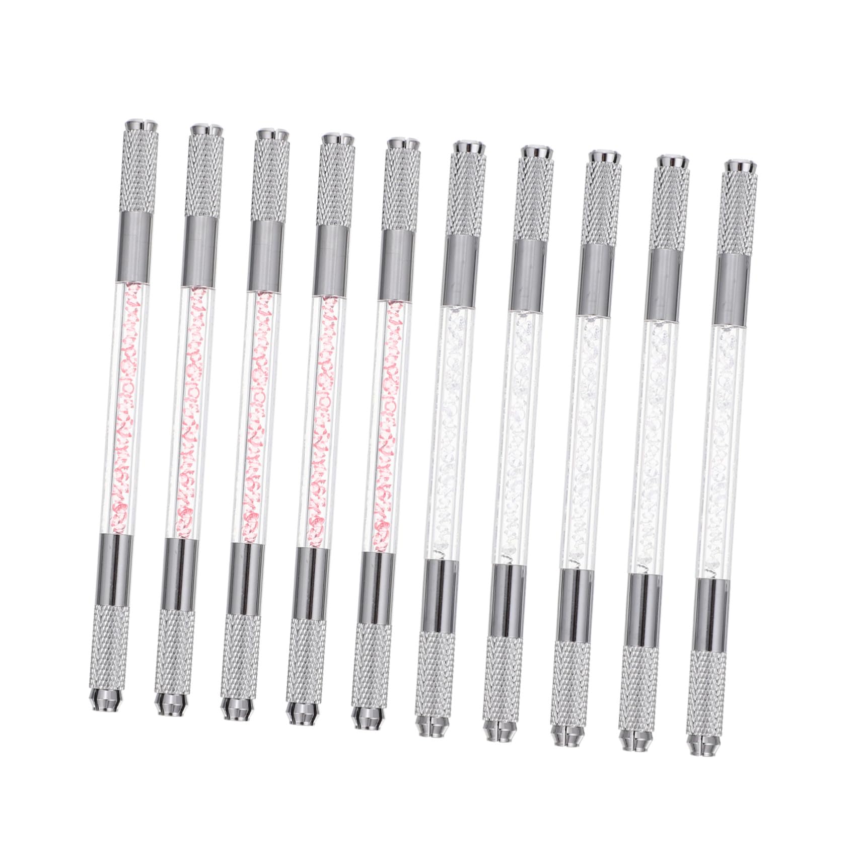 Tätowier Microblading Stift mit Zwei Enden, 10 Stück, Abs