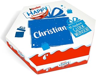 Personalisierte Kinder Schokolade - Hochwertige personalisierte Geschenkidee mit individuellem Design und Ihrem Namen oder Text (Box 160g) (Happy Moments)