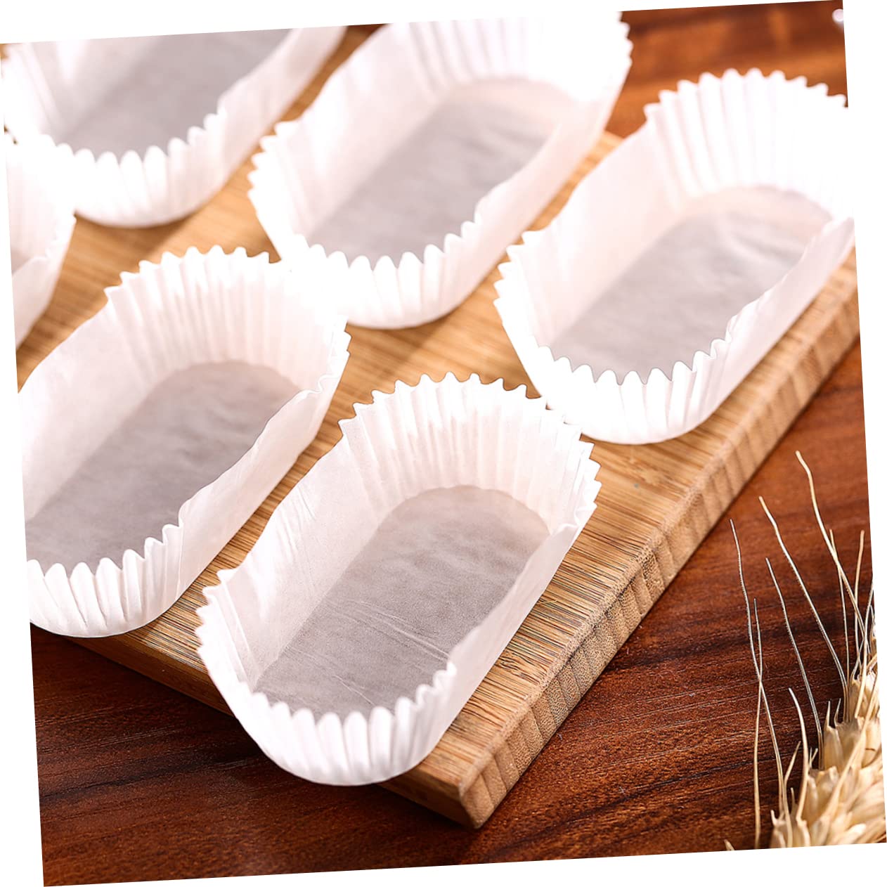 Caissettes de Cuisson en Papier pour Cupcakes, 2000 Pièces Blanches