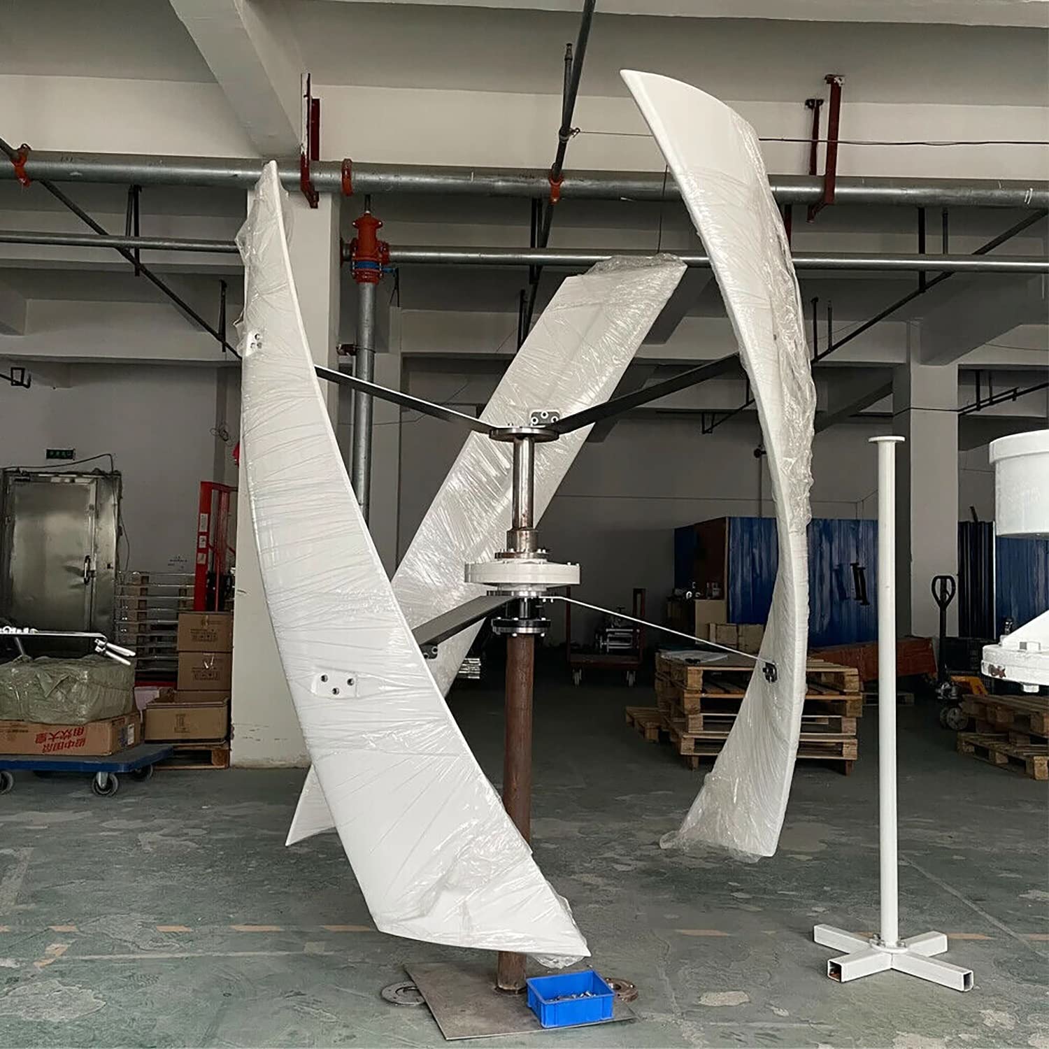 Buy 3000W 48V AC Maglev Generator Wind Turbine Generator 3 Blades VAWT Vertical Axis 3KW Wind