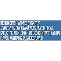 Vista 3 de Chicken of the Sea Sardines in Lemon Sauce, 3.75 oz. Cans (Pack of 18), Wild Caught Canned Sardines