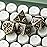 UDIXI Metal DND Dice Set 7 Die Polyhedral Dice Set for Role Playing Game and Other Board Game (Ancient Bronze)