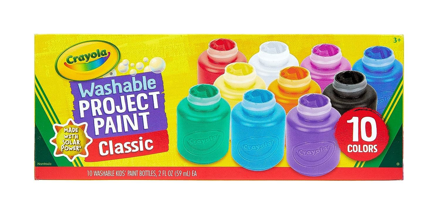 Crayola Activity Paint, Assorted Colours, 54-1205