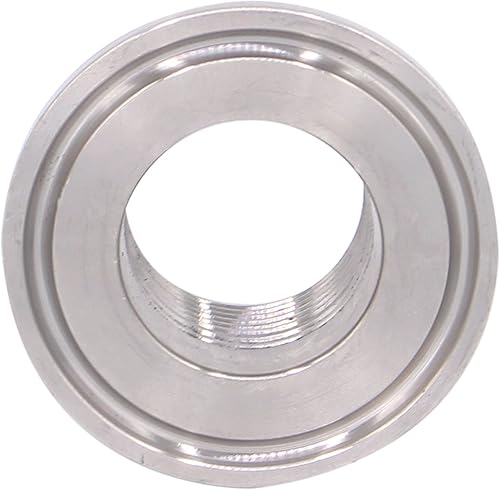 Vista 36 de DERNORD Tri abrazadera sanitaria de 3 pulgadas a trío hembra NPT de 1 pulgada (1 pulgada NPT hembra (3 pulgadas Tri-abrazadera))