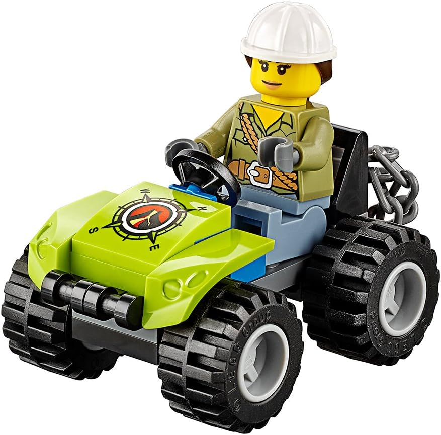 LEGO City Volcano Explorers 60122 Volcano Crawler Building Kit (324 Piece)