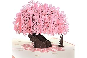 Shynek Cherry Blossom Pop Up 3D Valentines Card