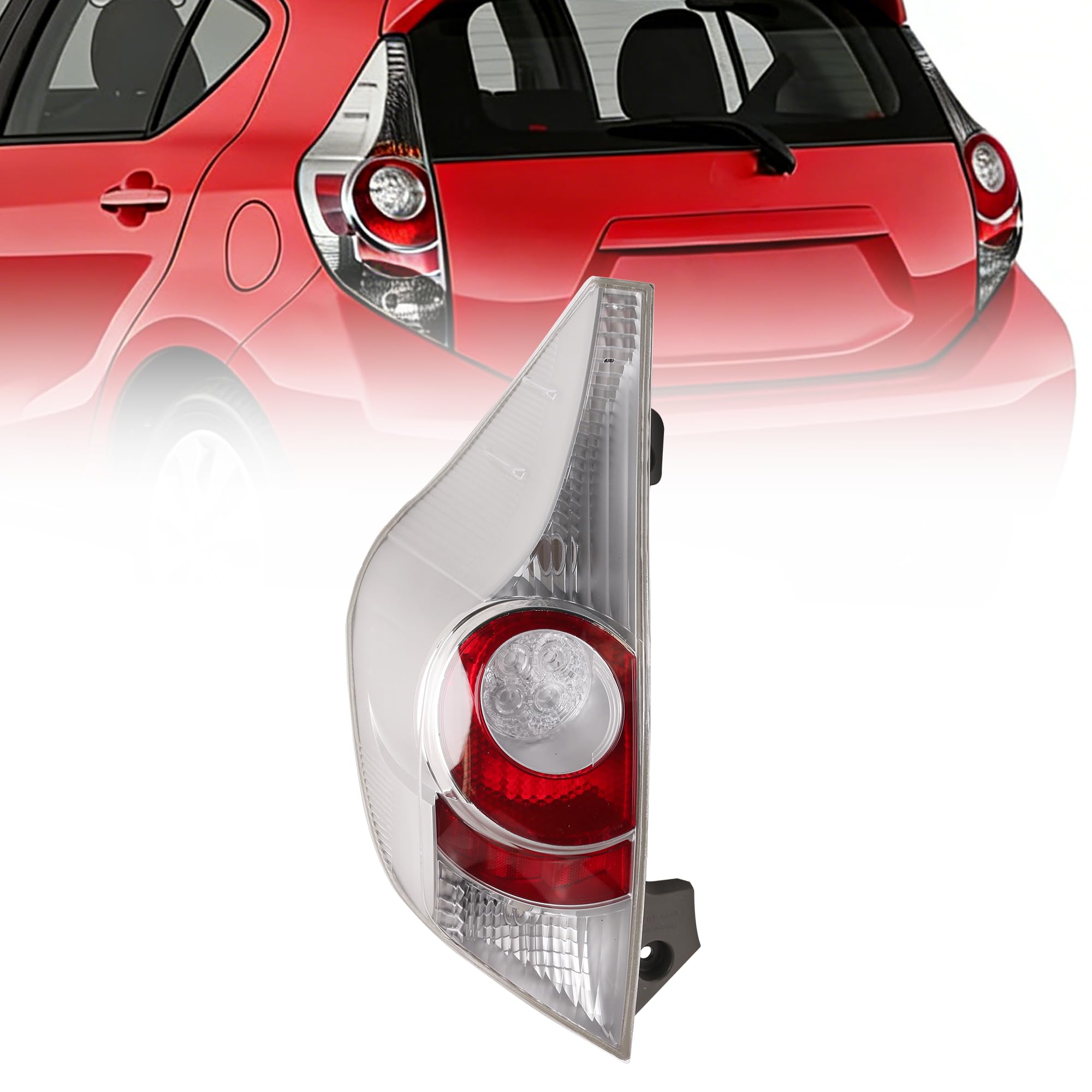 Amazon.com: JAVOUKA Rear LED Tail Light Assembly, for Toyota Prius