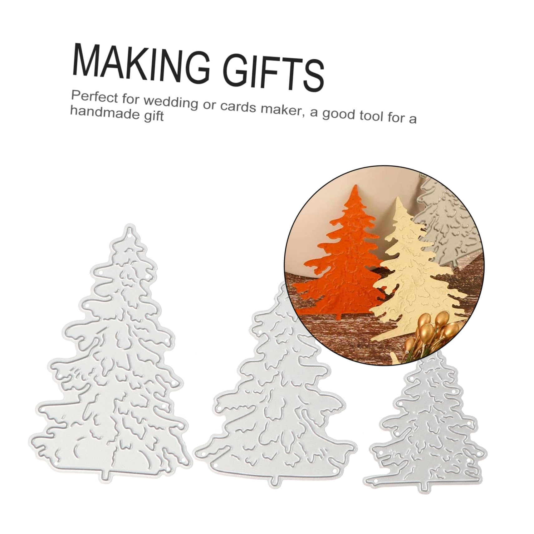 NUOBESTY 27 Piezas Navidad Morir Artes y Manualidades Para Niños Troquelado Para Hacer Tarjetas Navideñas Troquel De De Artesanía Navideña Carta Combinación Acero Carbono