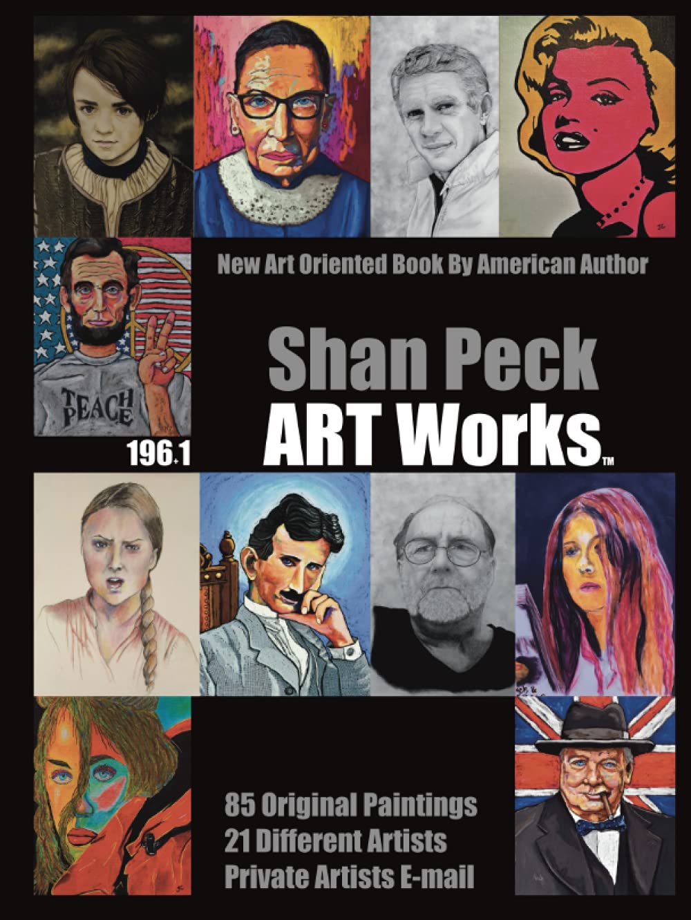 196+1 Art Works sublimez votre table basse avec ce livre d'art portrait