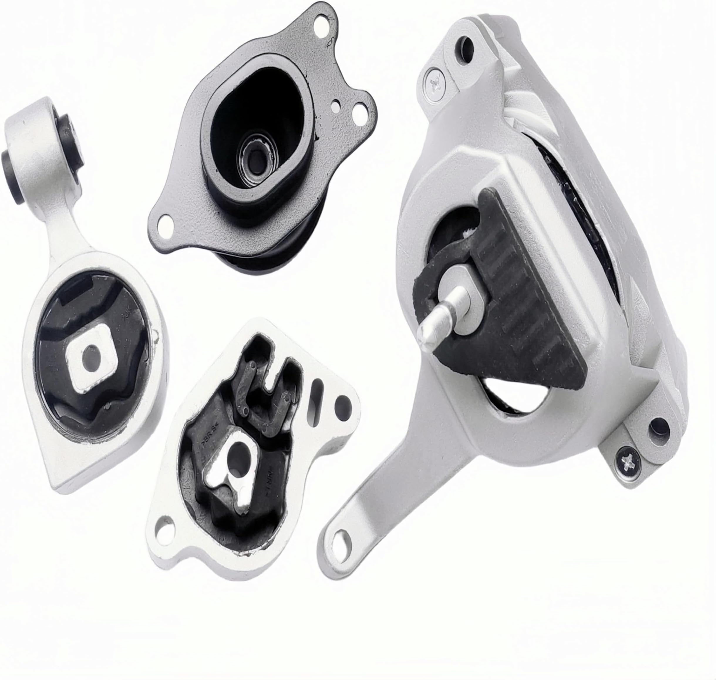 - Complete Set of 4 Motor Mounts for 2007-2017 Nissan Altima 2.5L - Replaces A4350, A4353, A4340, A4339 - Fixes Engine Vibration & Shaking