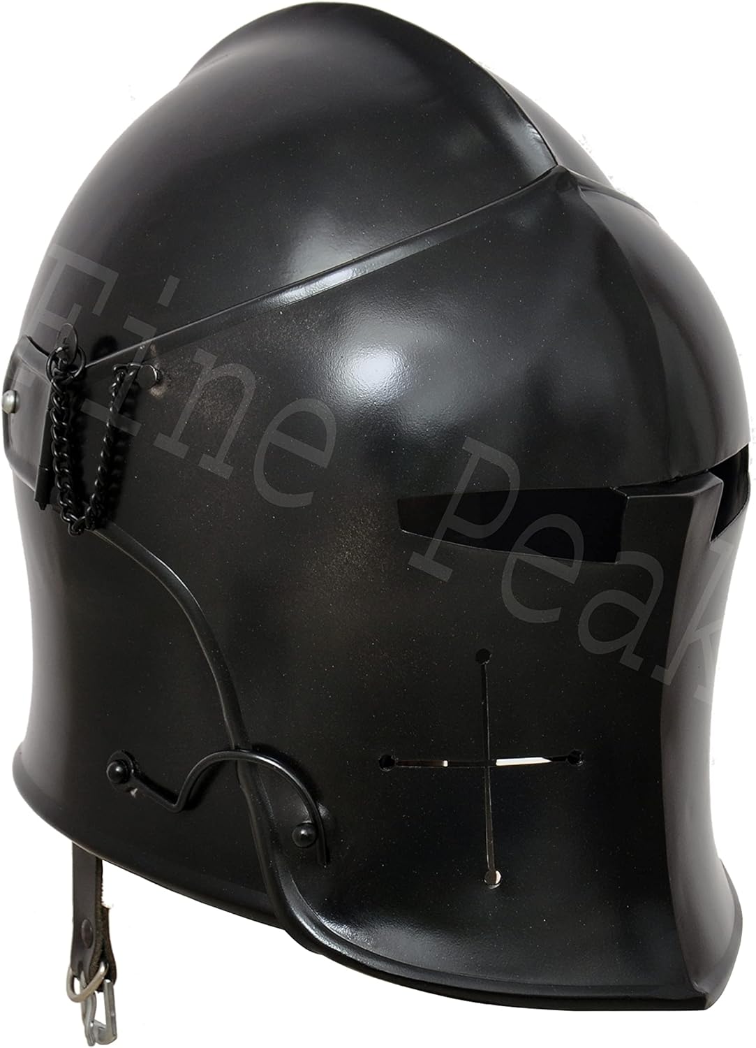 Medieval Barbuta Helmet Knight Templar Crusader Armour Helmet Roman Spartan Black helmet Viking Knight Spartan