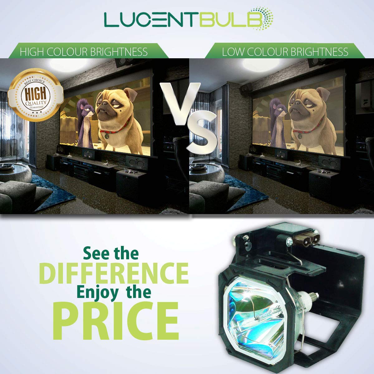 Mitsubishi WD-73736 180 Watt TV Lamp Replacement