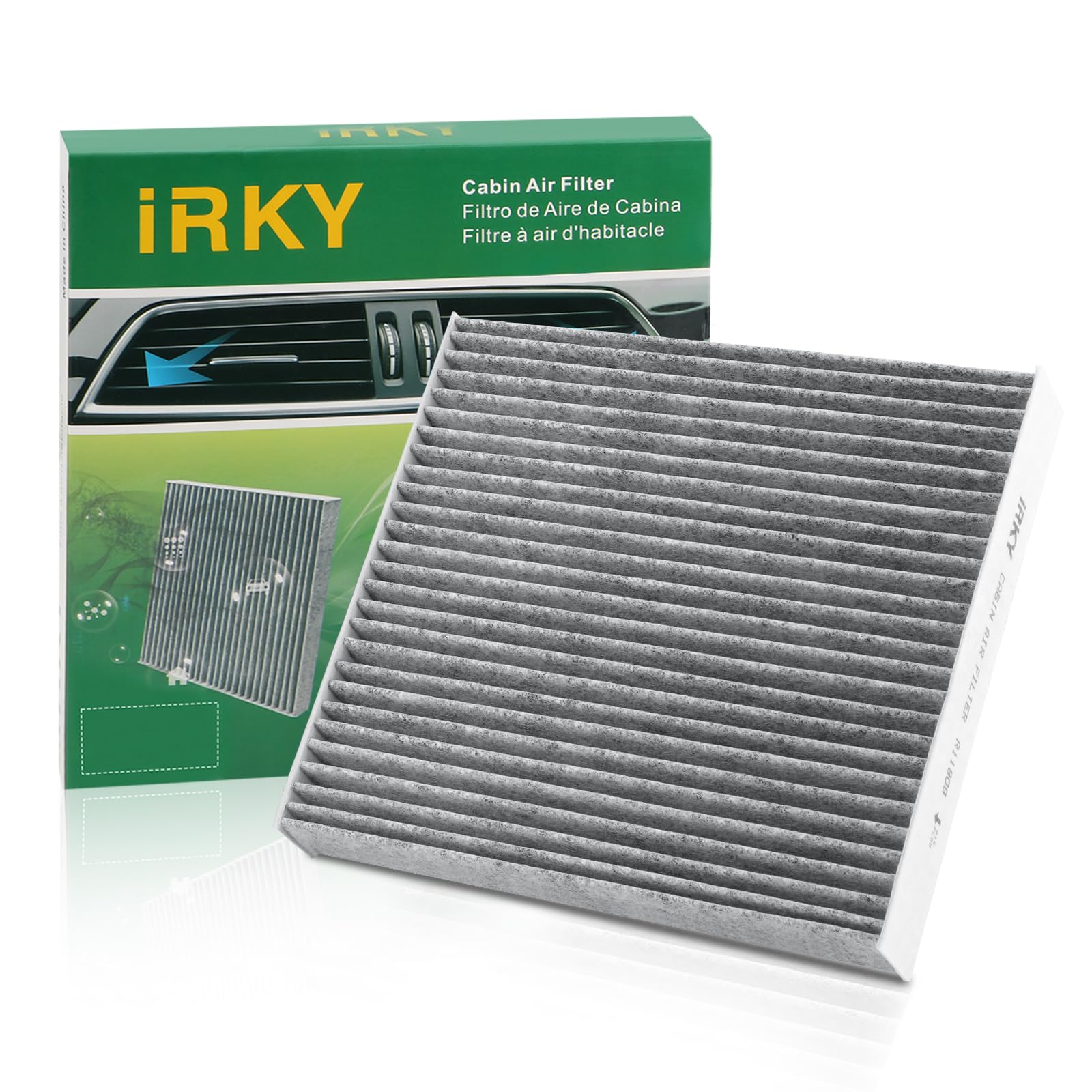 Kn Air Filter A-Premium Engine Air Filter Compatible With Chevrolet Silverado 1500 2500 3500, Suburban, Tahoe & GMC Sierra 1500 2500 3500, Yukon, Yukon XL & Cadillac Escalade, Escalade ESV Filtre à Air Moteur - Foto 3