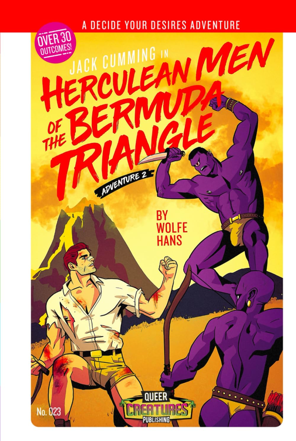 Jack Cumming: In The Herculean Men of the Bermuda Triangle: Adventure 2 (Queer Creature Publishing)