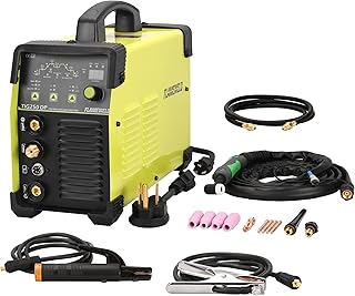 Flameweld Tig Welder Machine - TIG250DP 250Amps HF TIG/Spot TIG/Pulse TIG/MMA TIG Welder with IGBT Inverter, 110V/220V Dual Voltage Welding Machine