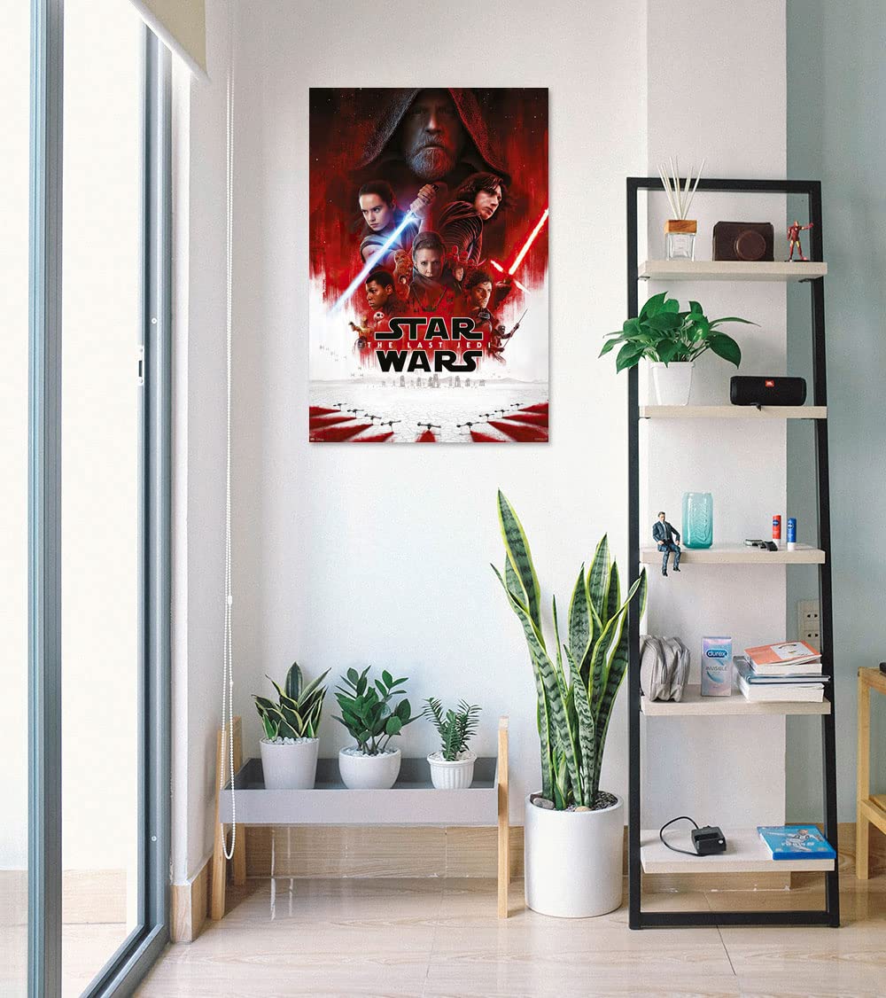 スターウォーズ エピソード8 最後のジェダイ 両面印刷 US版オリジナルポスター スターウォーズ エピソード8 最後のジェダイ 両面印刷 US版