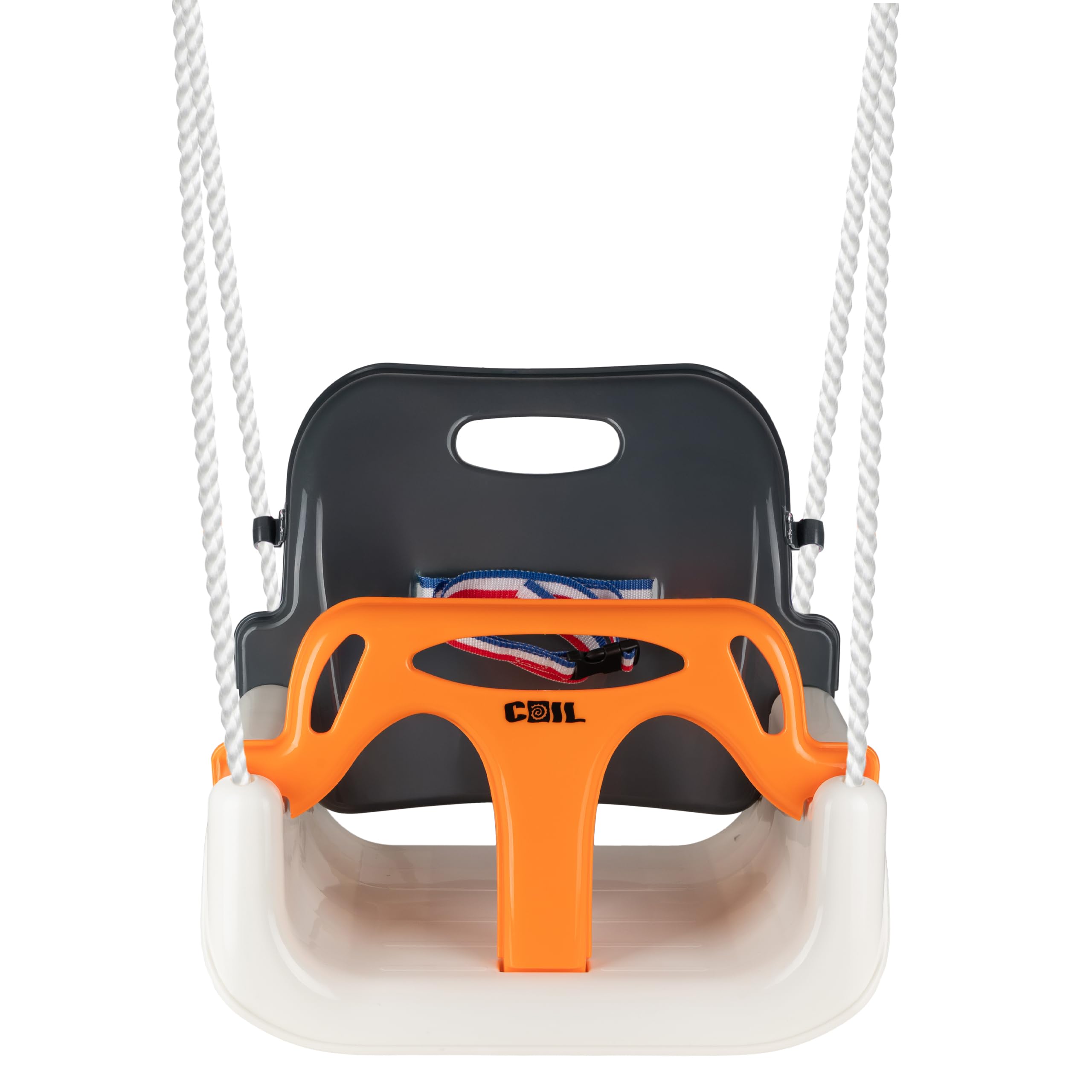 COIL Columpio para niños Columpio para bebés Columpio 3 en 1 para exteriores Columpio ajustable para niños Interior con respaldo Columpio para niños Columpio para niños